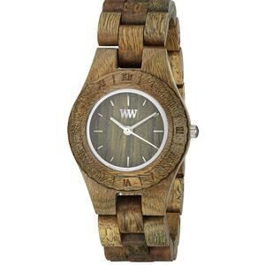 WEWOOD MOON ARMY WOODEN WATCH 100% WOOD ECO FRIENDLY BRAND NEW IN BOX AUTHENTIC